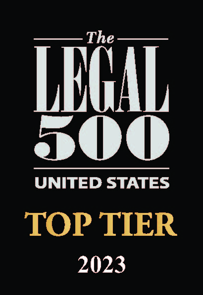 The Legal 500 US 2023 - Top Tier